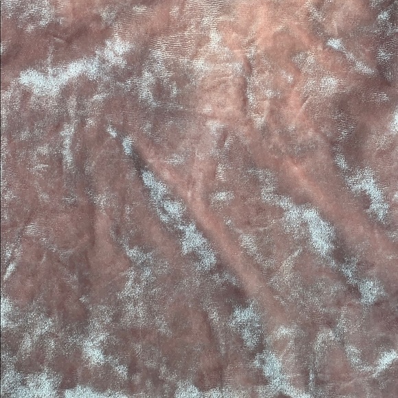 Velvet pink crop top - Picture 3 of 4